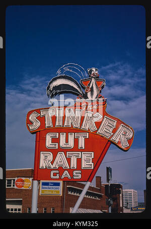 Stinker Cut-Rate segno Gas Boise, Idaho (LOC) 38258607952 o Foto Stock