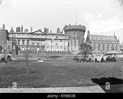 Il Castello di Dublino e gli appartamenti di stato da prato 37578340172 o Foto Stock