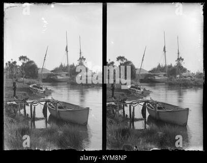 Viste di Rotorua, Nuova Zelanda e Sydney, Australia, c1900, da 37145501206 o Foto Stock