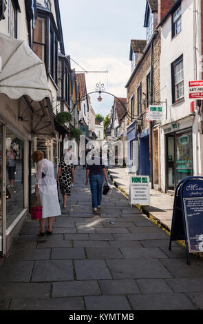 A buon mercato Street, Frome, Somerset, Inghilterra, Regno Unito Foto Stock