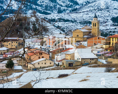 Frias de Albarracin, Teruel Aragona, Spagna Foto Stock