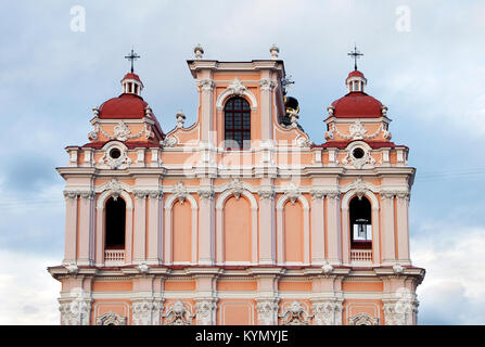 San Casimiro chiesa di Vilnius Foto Stock