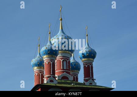 Chiesa di DIMITRY-su-sangue, UGLICH, RUSSIA Foto Stock
