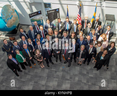 Delegazione svedese visita NASA Goddard 34065133340 o Foto Stock