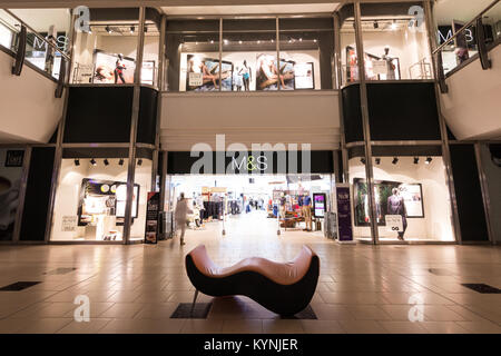 La Marks & Spencer, Lakeside Shopping Centre, Thurrock, Essex REGNO UNITO 2014 Foto Stock