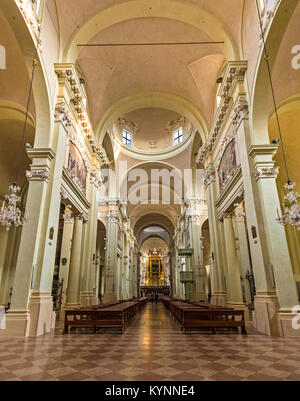 Italia Emilia Romagna Bologna Piazza San Domenico Chiesa di San Domenico Foto Stock