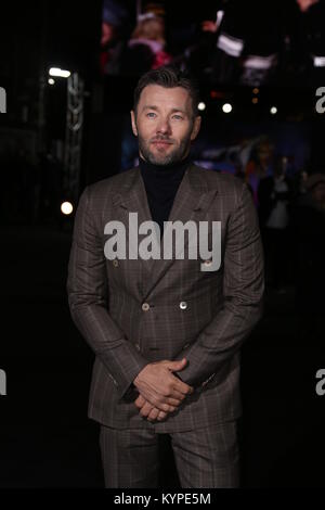 London premiere di Netflix 'luminoso' al BFI Southbank di Londra. Dotato di: Joel Edgerton dove: Londra, Regno Unito quando: 15 Dic 2017 Credit: JRP/WENN Foto Stock