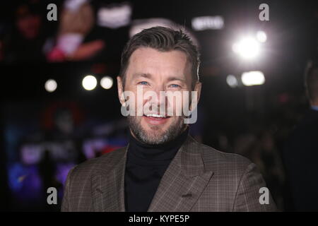 London premiere di Netflix 'luminoso' al BFI Southbank di Londra. Dotato di: Joel Edgerton dove: Londra, Regno Unito quando: 15 Dic 2017 Credit: JRP/WENN Foto Stock