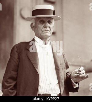 Asa Griggs Candler (1851-1929), Coca-Cola Company fondatore, in una fotografia 1923. (USA) Foto Stock