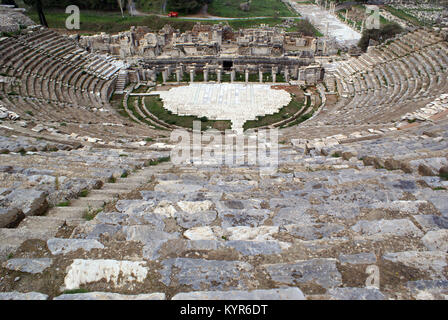 Stadio e teatro di Efeso in Turchia Foto Stock