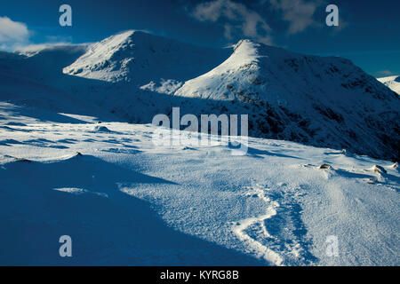 Creise e Sron na Creise dal Munro di Meall un' Bhuiridh, Highland Foto Stock