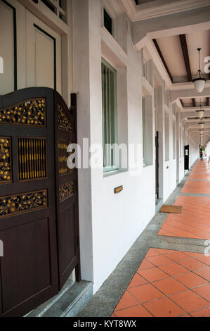 Peranakan tradizionali case a schiera su Joo Chiat Luogo a Katong (Joo Chiat) quartiere, Singapore. Foto Stock