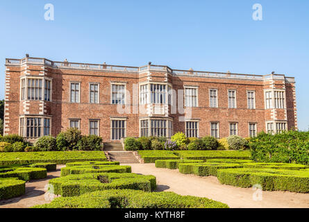 Temple Newsam (storicamente Temple Newsham), una casa Tudor-Jacobean a Leeds, Inghilterra Foto Stock