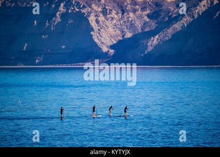 Paddle boarding la jolla cove san diego ca us Foto Stock