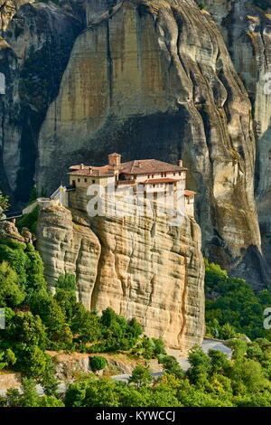 Roussanou Meteora Monastero, Grecia Foto Stock