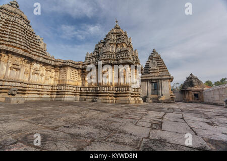 India, Karnataka, , Doddagaddavalli, Lakshmi Temple Foto Stock