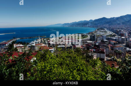 Rize city center view Foto Stock