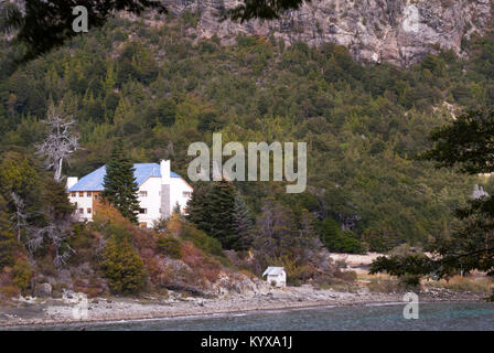 Bellissimo paesaggio autunnale vicino a Bariloche, Argentina Foto Stock