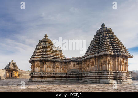 India, Karnataka, , Doddagaddavalli, Lakshmi Temple Foto Stock