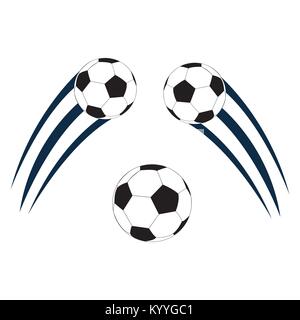 Soccer Icona a sfera Illustrazione Vettoriale