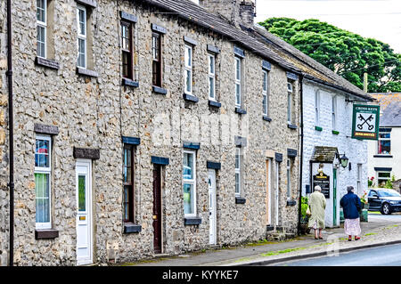 Bellerby, vicino Leyburn, North Yorkshire; Bellerby, ein Dorf im Norden Yorkshires Foto Stock