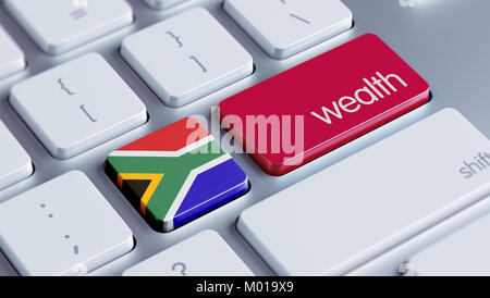 Sud Africa ad alta risoluzione il concetto di ricchezza Foto Stock