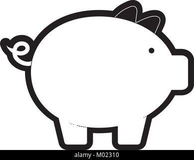 Piggybank illustrazione vettoriale Illustrazione Vettoriale