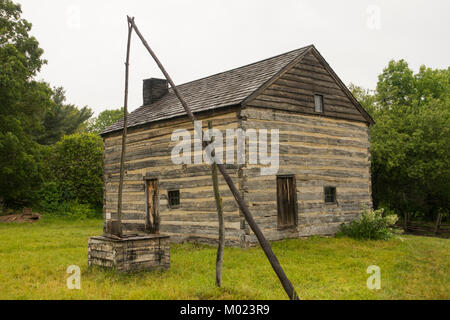 Genesee Country Village e Museo Mumford NY Foto Stock