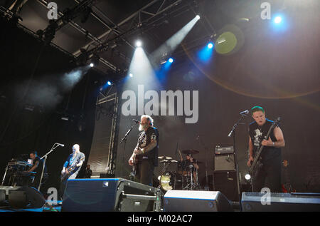 La American nu-metal band di nevrosi esegue un concerto dal vivo presso il norvegese music festival Øyafestivalen 2016 a Oslo. Norvegia, 13/08 2016. Foto Stock