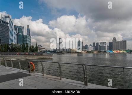 Architettura di Cavendish Core, Marina Bay, Singapore Foto Stock