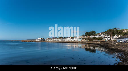 Cercando di fronte a Appledore da Instow North Devon Foto Stock