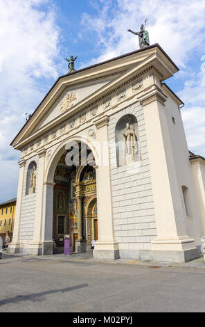 L'Italia,Valle d'Aosta,Aosta,la cattedrale Foto Stock