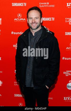 Park City, UT, STATI UNITI D'AMERICA. 18 gennaio, 2018. Casey Adams presso gli arrivi per BLINDSPOTTING Premiere al Sundance Film Festival 2018, Eccles Theatre, Park City, UT 18 gennaio 2018. Credito: JA/Everett raccolta/Alamy Live News Foto Stock