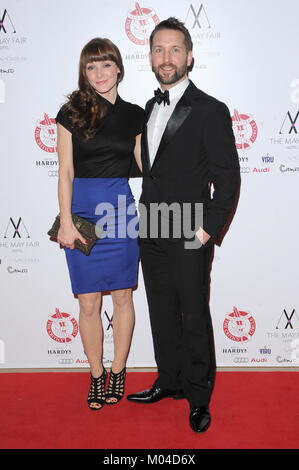 Steve Jamison assiste il London Critics' Circle Film Awards al Mayfair Hotel in Londra. Xviii Gennaio 2015 © Paul Treadway Foto Stock