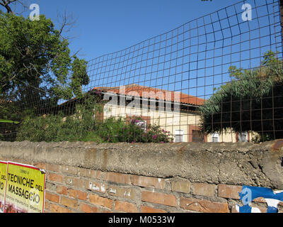 Campo Sperimentale della Stazione Sperimentale Industrie Essenze e Derivati Agrumi (SSE) - Reggio Calabria, Italia - 7 Ottobre 2009 - (18) Foto Stock