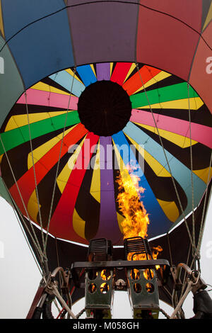 Mongolfiera Festival giubilare, Decatur, Alabama Foto Stock