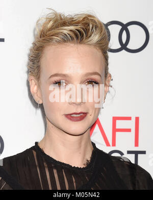 CAREY MULLIGAN film inglese attrice assiste lo screening di Netflix "udbound' all'apertura notturna Gala di AFI FEST 2017 presentato da Audi a TCL teatro cinese il 9 novembre 2017 a Hollywood, in California. Photo: Jeffrey Mayer Foto Stock