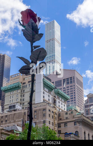 Giardino di sculture, MOMA, Manhattan, New York City, Stati Uniti d'America, America del Nord Foto Stock