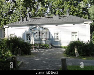 Giardino botanico di Kaisaniemi, Finlandia, che mostra diverse specie di piante, esposizioni orticole, ambiente naturale, sito educativo e ricerca botanica. Foto Stock