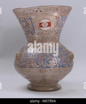 Lampada della moschea di Amir Ahmad al-Mihmandar incontrato sf -153491-1b Foto Stock