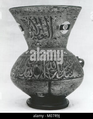 Lampada della moschea di Amir Ahmad al-Mihmandar incontrato 91.1.1534 Foto Stock