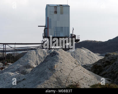 China clay paesaggi St Austell Regno Unito Imerys Cornovaglia Foto Stock