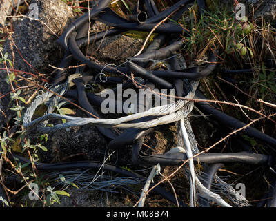 China clay paesaggi St Austell Regno Unito Imerys Cornovaglia Foto Stock