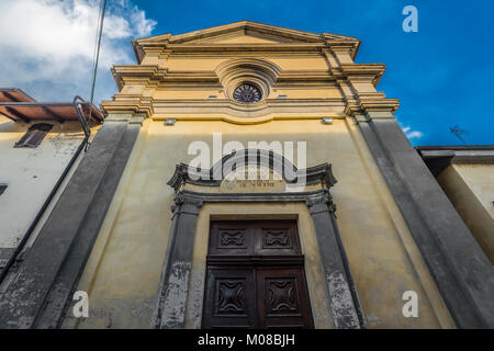 Italia Piemonte Borgaro Torinese chiesa parrocchiale Assunzione di Maria Vergine Foto Stock