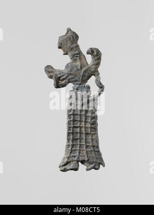 Portare la figura di una dea alata, forse Artemide Ortia incontrato DP120853 Foto Stock