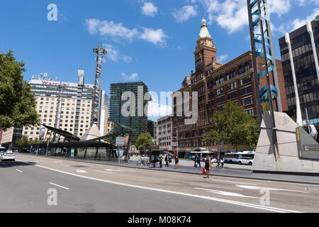 TAFE NSW Ultimo, Marcus Clark edificio (W), Sydney Foto Stock