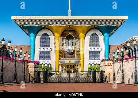 Palazzo del Sultano Qaboos in Muscat Oman Foto Stock