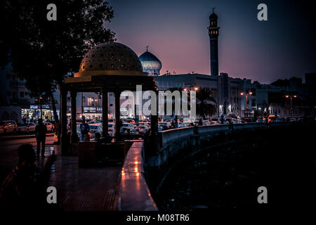 Sultan Qaboos Grande moschea Foto Stock