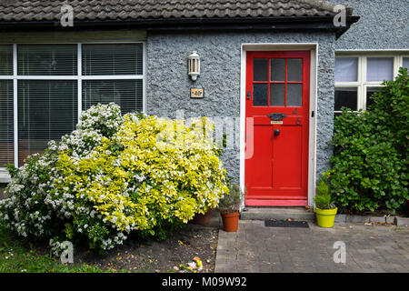 Porta Rossa, Dublino, Irlanda Foto Stock