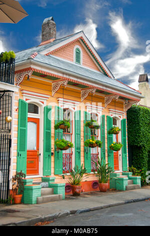 Esterno della casa a New Orleans Foto Stock